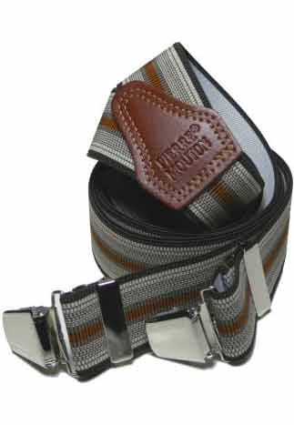 Bruine Bretel Macon met sterke clips