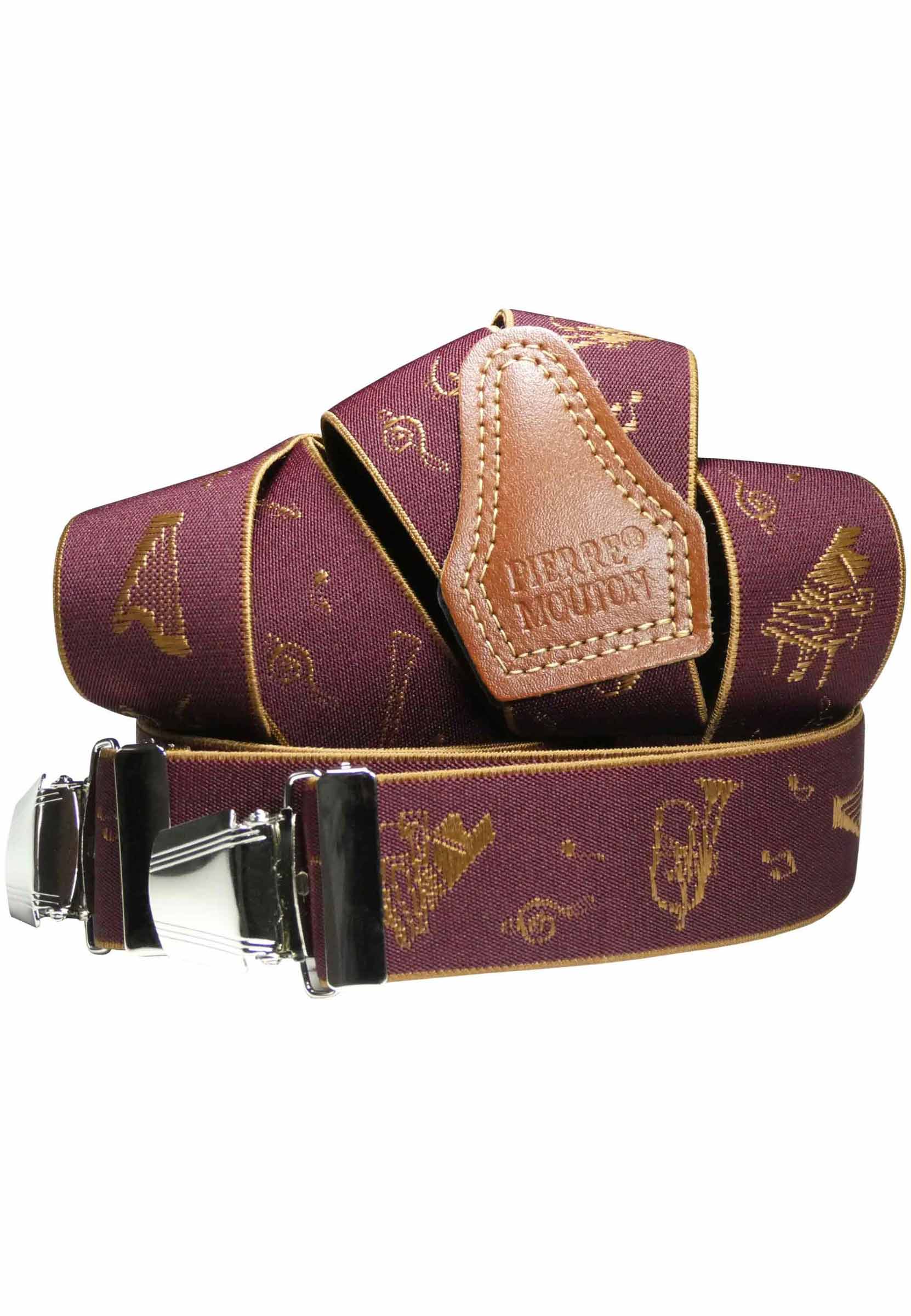 Maestro rood met muziek instrumenten