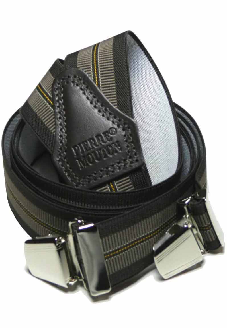 Klassiek bruine bretel past overal bij