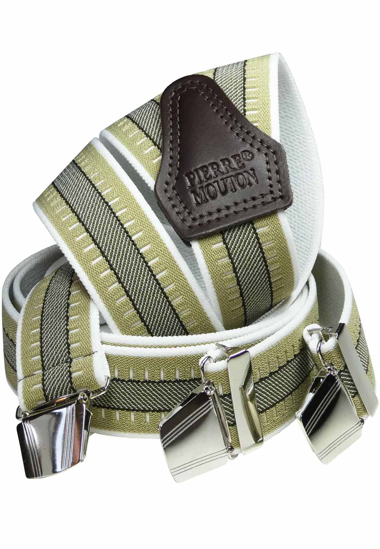 Sterke bretel met stevige clips Lotus Beige