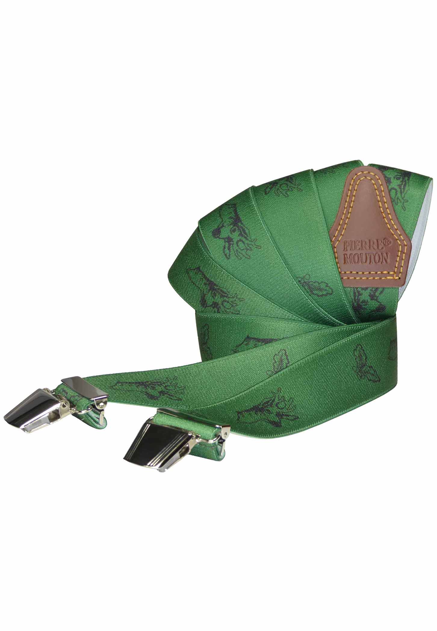 Bretel Herfst groen met sterke clips